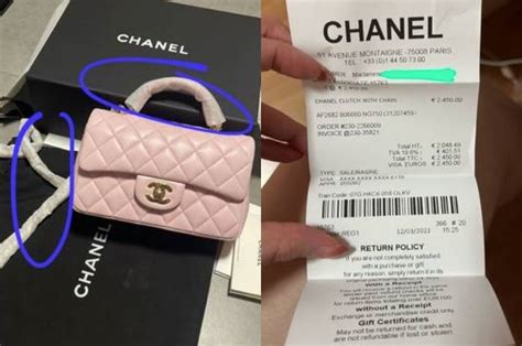 chanel barang palsu.